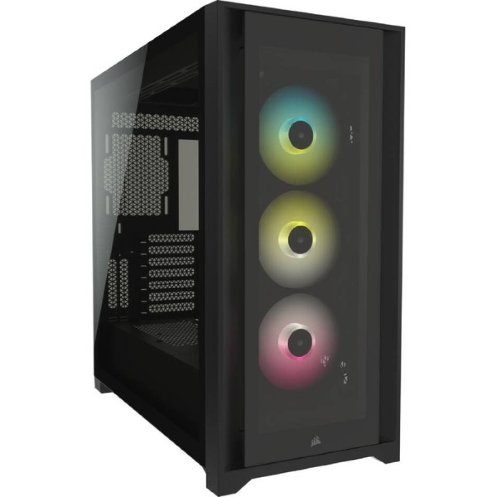 Corsair CC-9020133-EU 4000X CX750F Psu Icue Rgb Tempered Cam Bilgisayar Kasası PC Kasaları Fiyatı