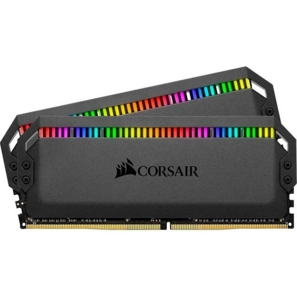 Corsair Dominator Platinium Black RGB 16GB(2X8GB) DDR4 3200MHz Ram CMT16GX4M2Z3200C16 RAM Bellekler Fiyatı