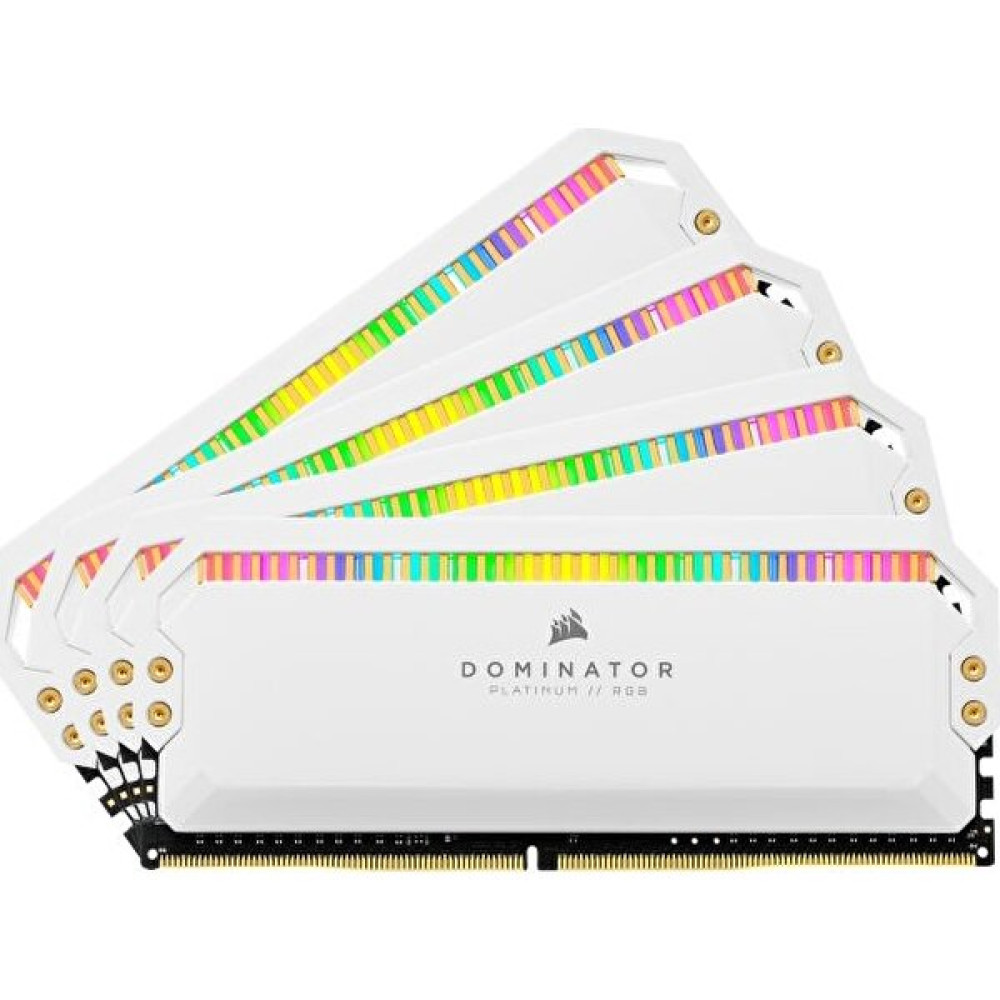 Corsair Dominator Platinum RGB 32GB (4x 8GB) 4000 MHz DDR4 CL19 Kit Ram - Beyaz CMT32GX4M4K4000C19W RAM Bellekler Fiyatı