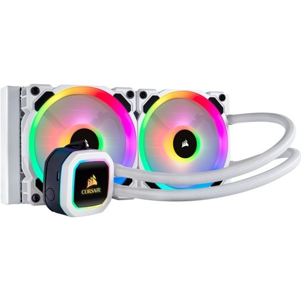 Corsair H100i RGB Platinium 240 mm Beyaz Sıvı İşlemci Soğutucu CW-9060042-WW Soğutucular Fiyatı