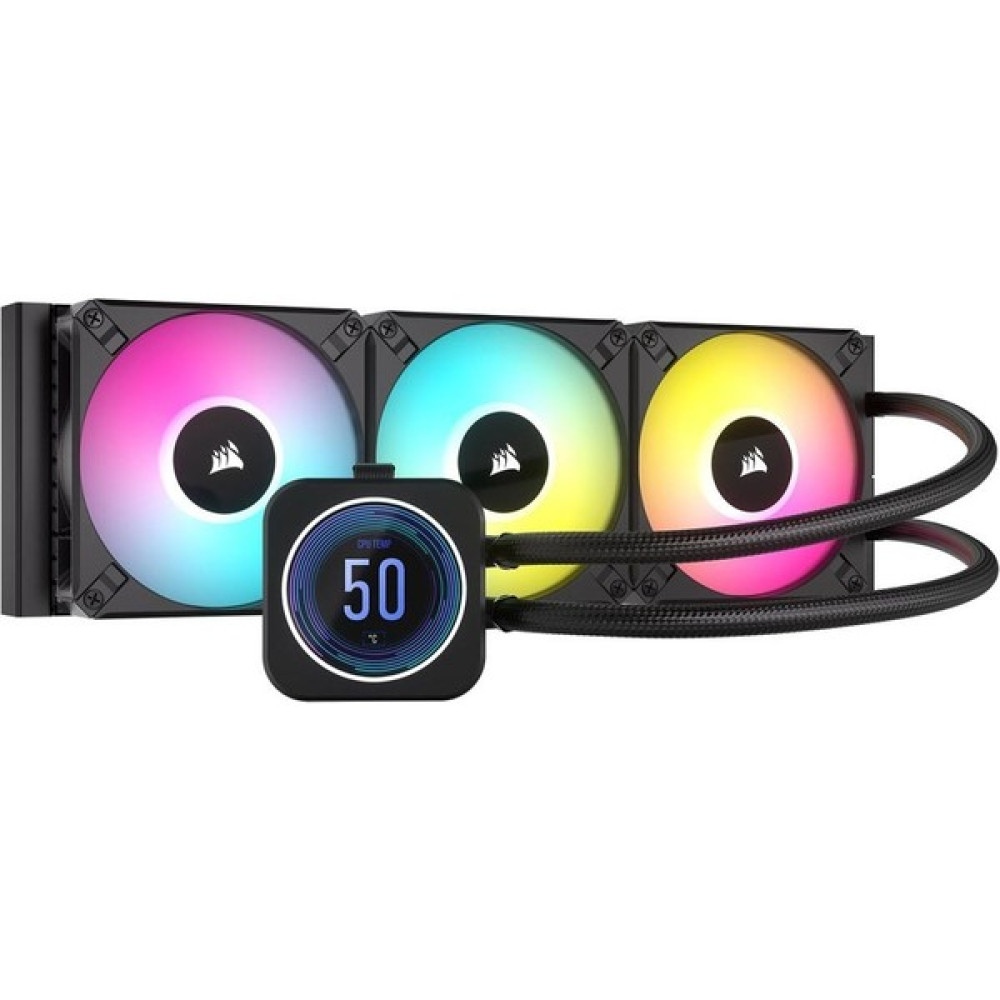 Corsair Icue H150I Elite LCD Xt CW-9060075-WW 360MM Siyah Işlemci Sıvı Soğutucu Soğutucular Fiyatı