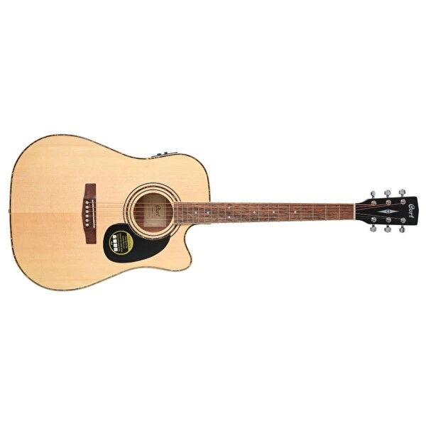 Cort Ad880Cenat Naturel Ladin Kapak Arka Elektro Akustik Gitar Akustik Gitarlar Fiyatı