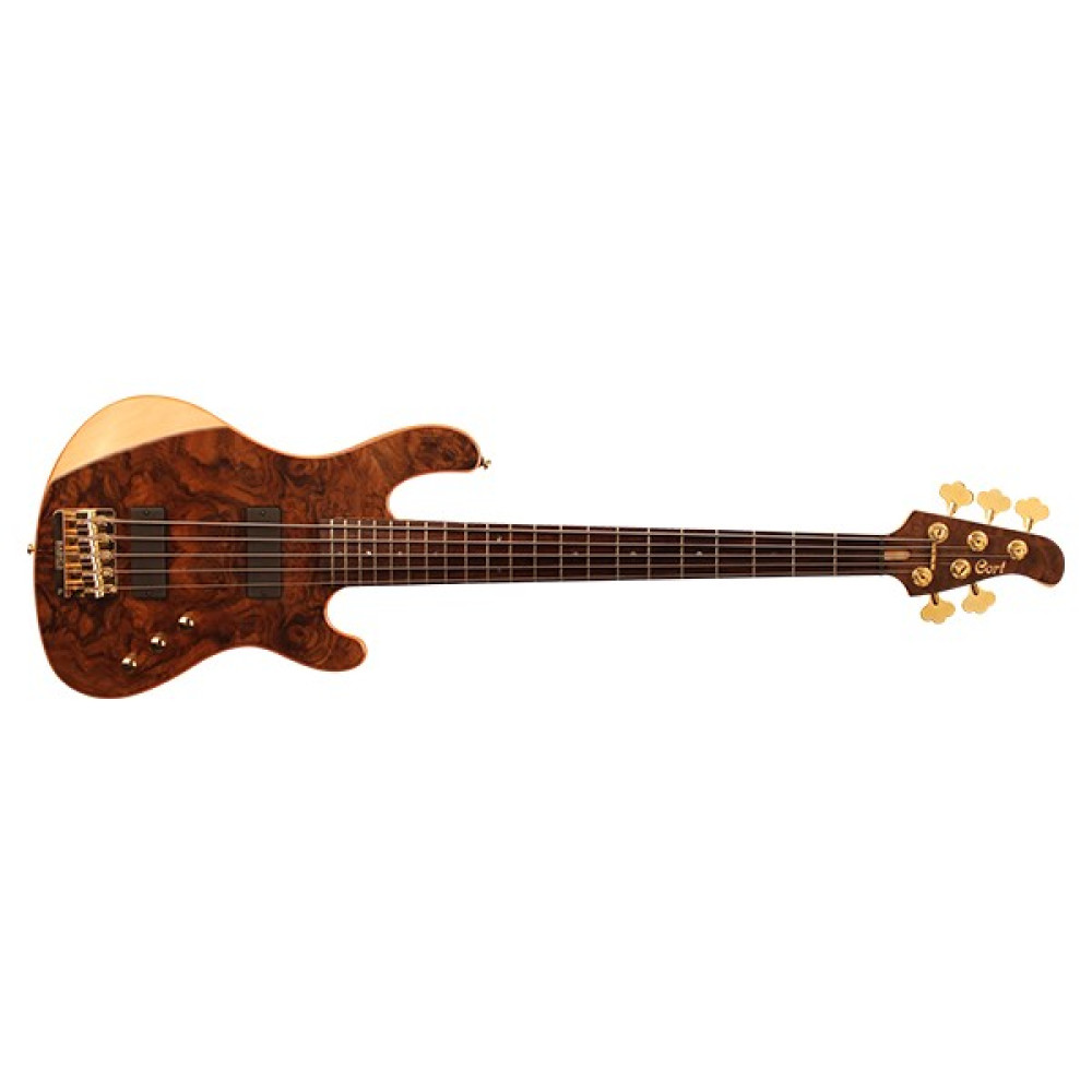 Cort Bas Gitar 5 Telli, Çift Taraflı Cutaway, Natürel P Bas Gitar Fiyatı