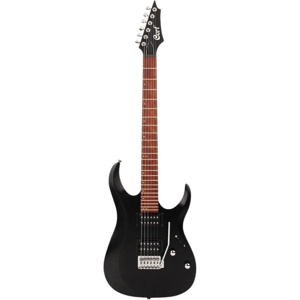 Cort Endonezya Cort X100 Opbk Elektro Gitar | Open Pore Black - Hh Manyetik Klasik Gitarlar Fiyatı