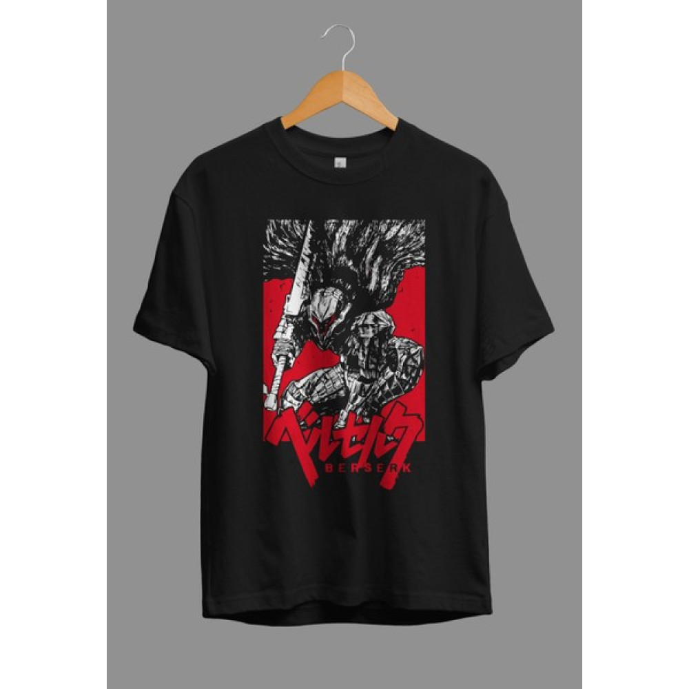 Corvoart Oversize Berserk Anime Tasarım Baskılı Tişört Bayan T-shirt Fiyatı
