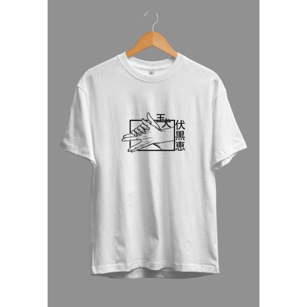 Corvoart Oversize Jujutsu Kaisen Jujutsu Hareketi Anime Baskılı Tasarım Tişört Erkek T-shirt Fiyatı