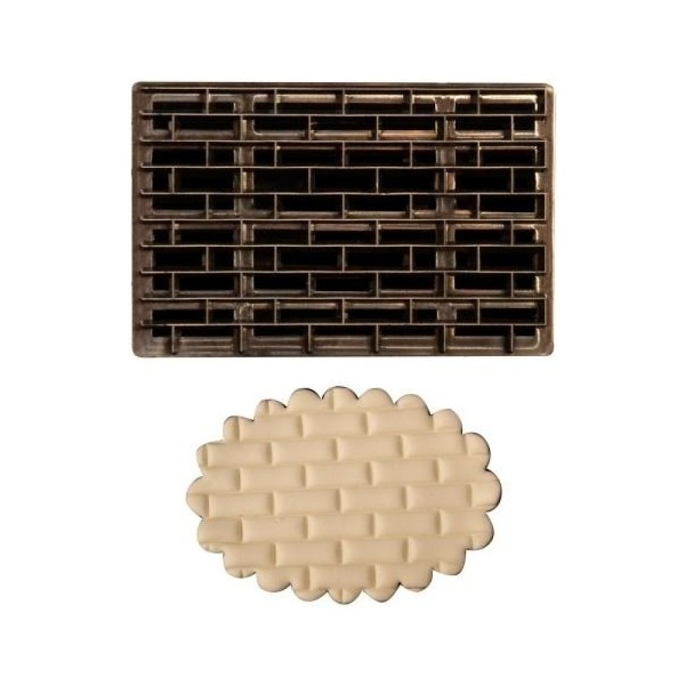 Coşan Pastacılık Baskı Patchwork Tuğla Desen - 1 Adet Kek Kalıpları Fiyatı