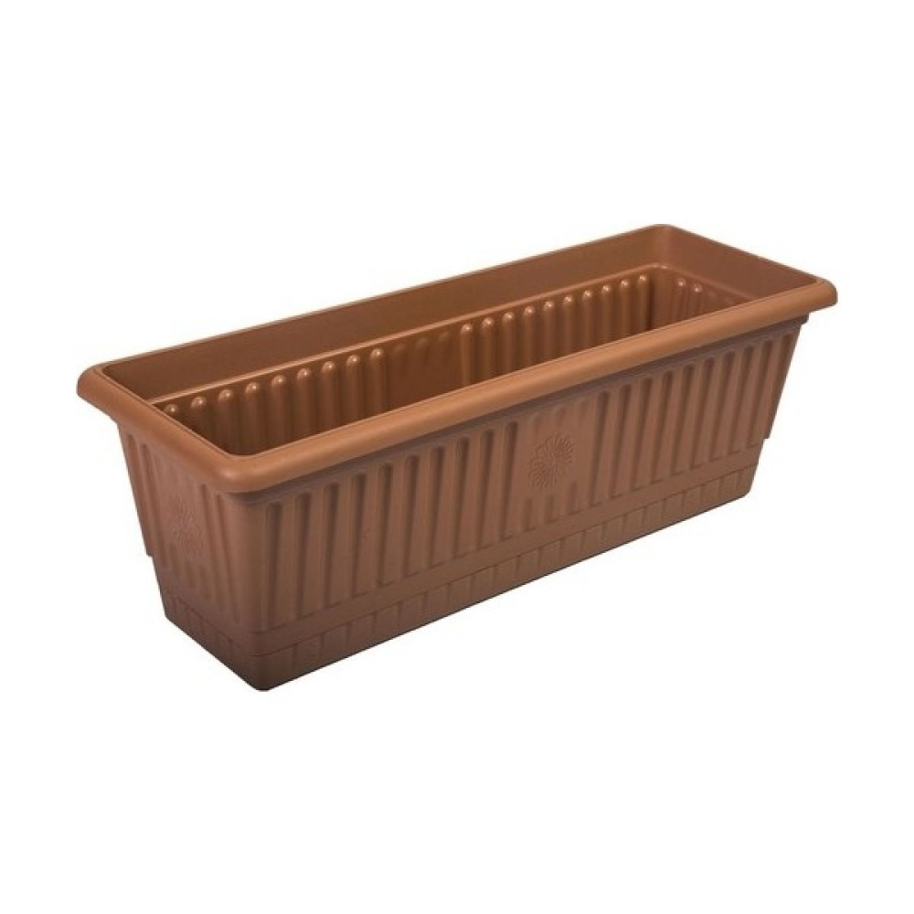 Cosargroup 4'lü Hak Plastik Balkon Saksı Orta Boy 9,5 lt 50cm Orta Boy - 4 Adet Saksı ve Aksesuarları Fiyatı