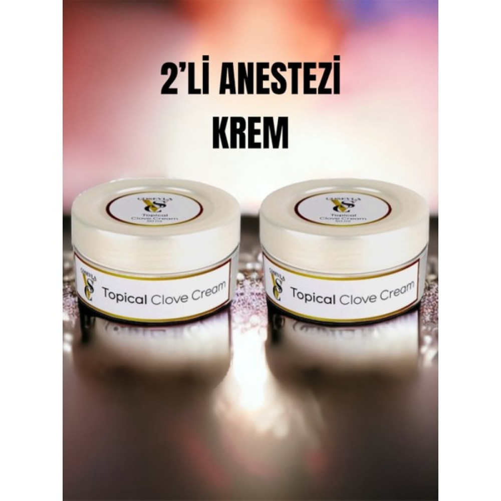 Cosevla 2 ADET %25 Lidocoin Anestezi Acı Azaltıcı Topikal Krem 50 50ml Nemlendiriciler Fiyatı