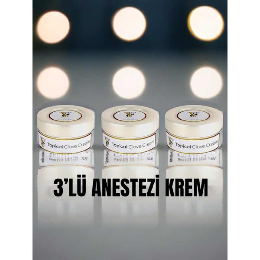 Cosevla 3 Adet %25 Lidocoin Anestezi Kremi Acı Azaltıcı Topikal Krem Fondötenler Fiyatı