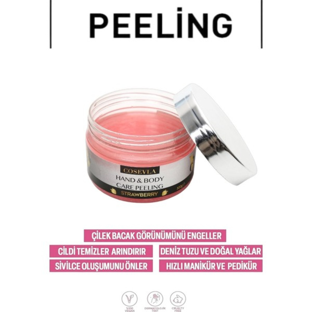 Cosevla Peeling Batık & Çilek Bacak Onarıcı & Arındırıcı Nemlendirici Çilekli Peeling Vücut Bakımı Fiyatı