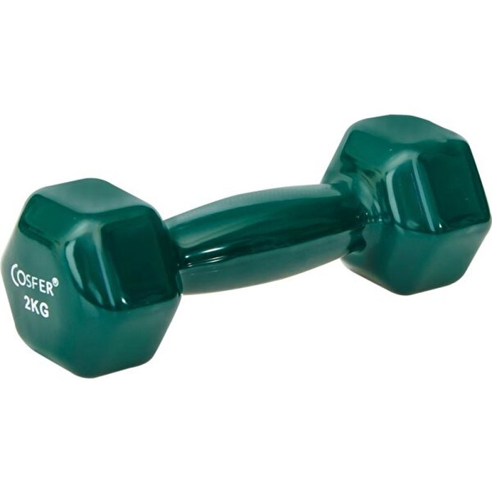 Cosfer CSF-9082-2 PVC Demir Dambıl - 2 Kg Dambıllar & El / Ayak Ağırlıkları Fiyatı