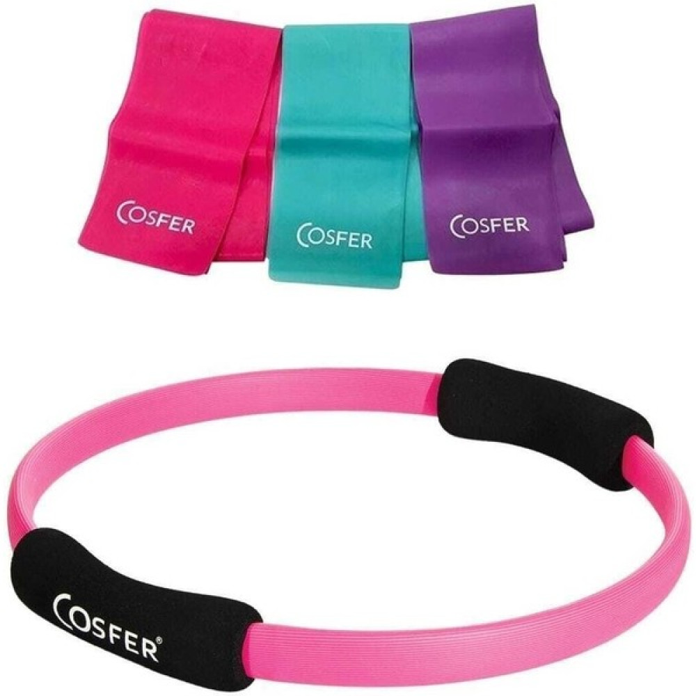 Cosfer CSF-PCSET1F Pilates Çemberi ve Pilates Band Pilates Fiyatı