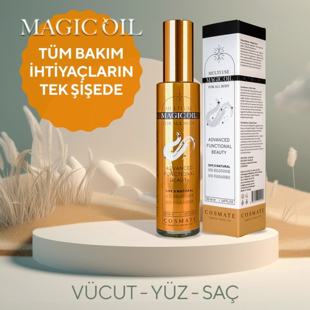 Cosmate Magic Oil – %99,5 Doğal Çatlak Önleyici Ve Onarıcı Mucizevi Vücut Bakım Yağı Oto Boyaları Fiyatı
