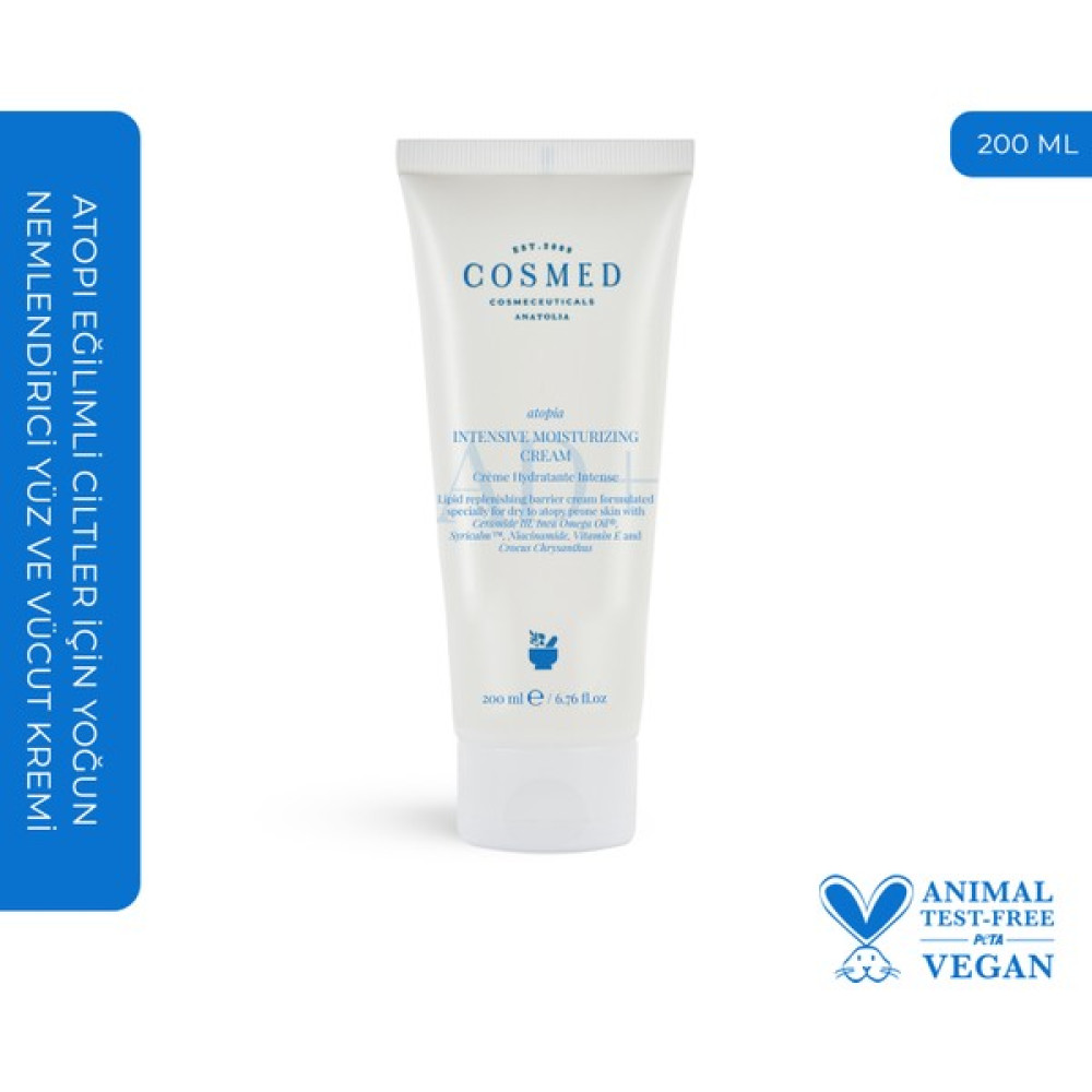 Cosmed Atopia Intensive Moisturizing Cream Ad+ 200 ml Nemlendiriciler Fiyatı