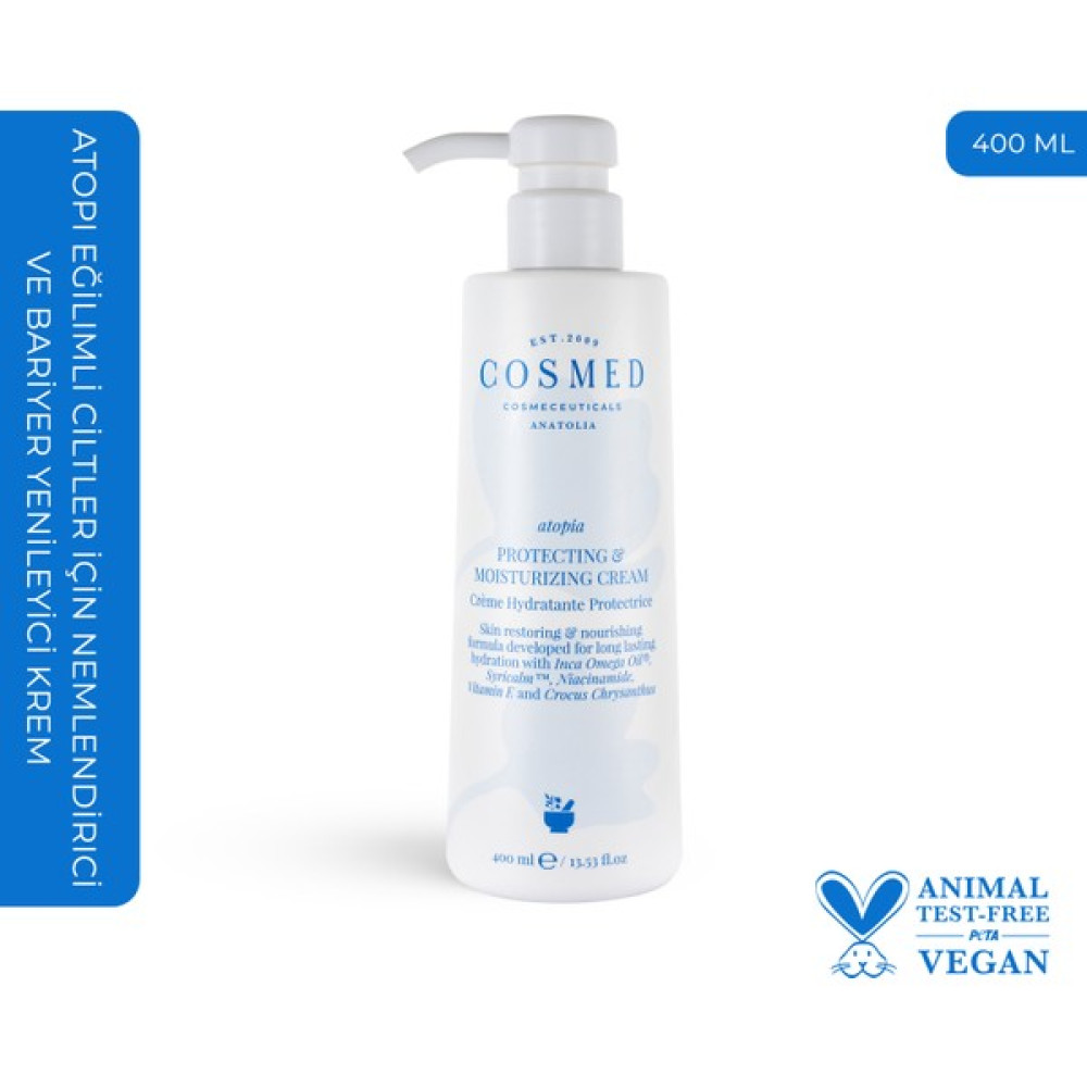 Cosmed Atopıa Protectıng & Moısturızıng Cream 400 ml - 1 Nemlendiriciler Fiyatı