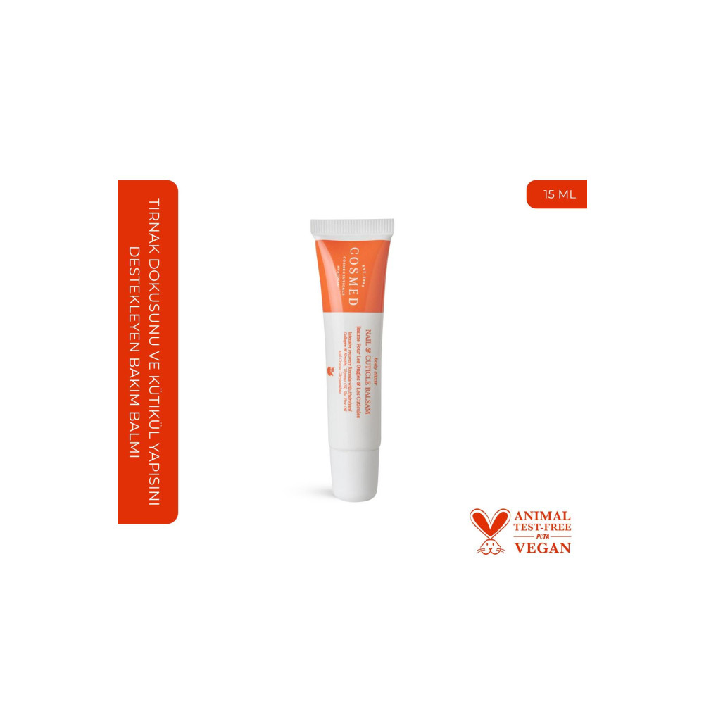 COSMED Body Elixir Nail&Cuticle Balsam - Tırnak Dokusunu ve Kütikül Yapısını Destekleyen Bakım Balmı 15 ml Tırnak Bakımı Fiyatı