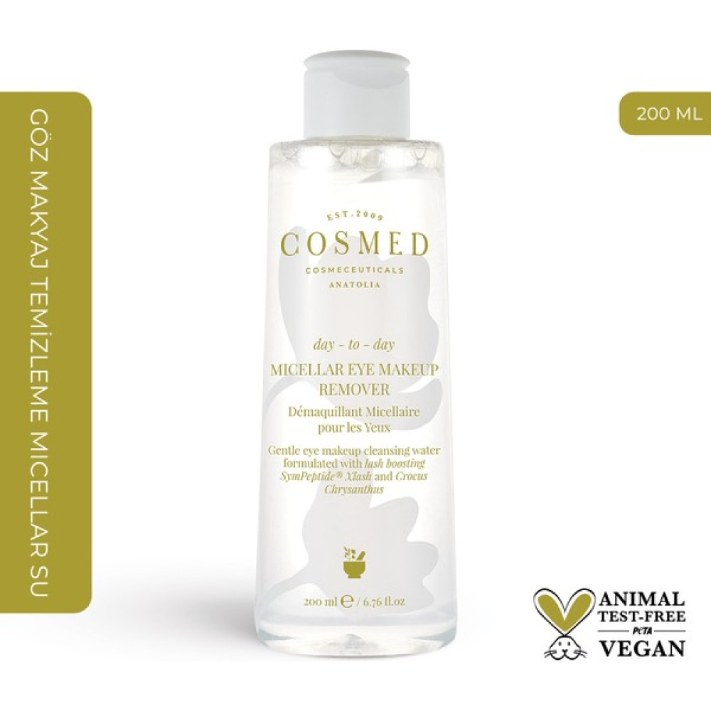 Cosmed Day To Day Micellar Eye Makeup Remover 200 ml Makyaj Temizleyicileri Fiyatı