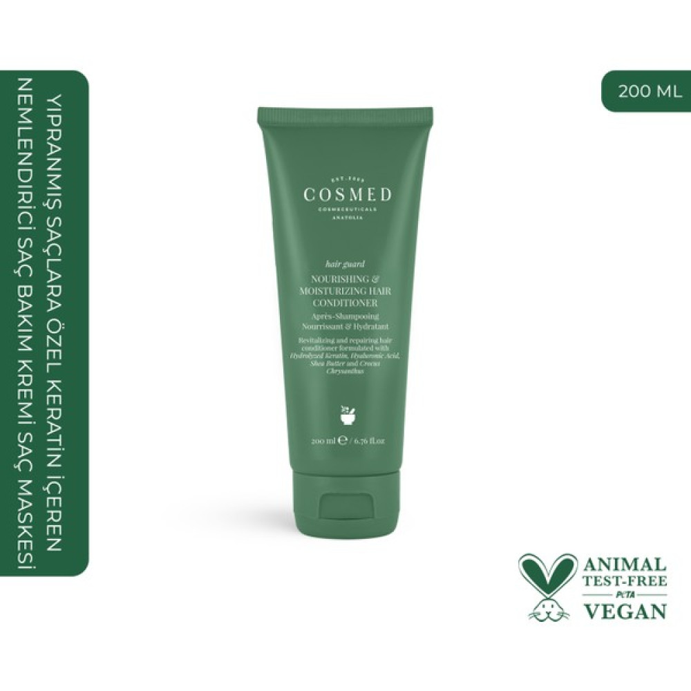 Cosmed Haırguard Nourıshıng&moısturızıng Hair Condıtıoner - 5 Şampuan ve Saç Kremi Fiyatı