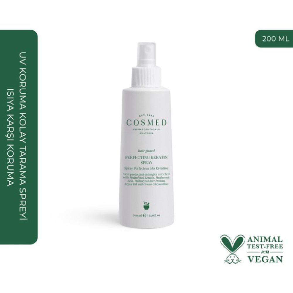 Cosmed Haırguard Perfectıng Keratın Spray - 1 Saç Bakım Maskeleri & Serumlar & Spreyler Fiyatı