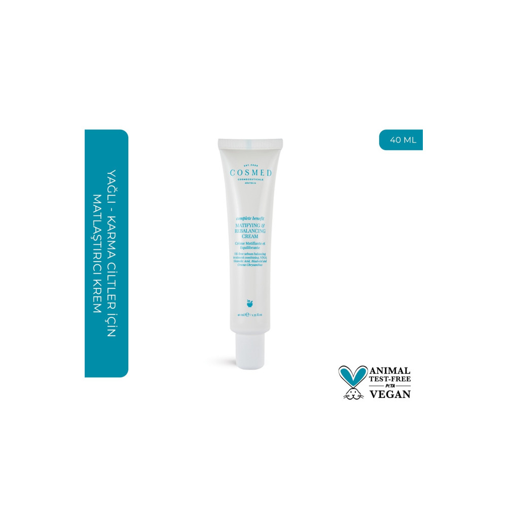COSMED Matifying Rebalancing Cream 40 ml Cilt ve Yüz Bakımı Fiyatı