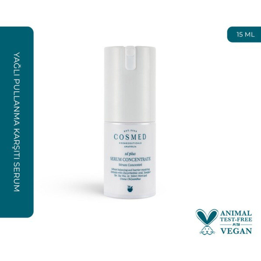 Cosmed Sd Plus Konsantre Serum 15 ml Anti-Aging / Yaşlanma Karşıtı Fiyatı