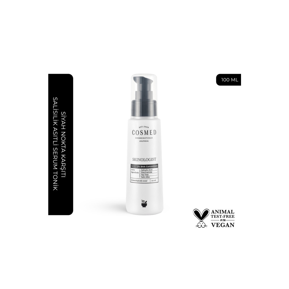 COSMED Skinologist 2% Bha Concentrate 100 ml Cilt ve Yüz Bakımı Fiyatı