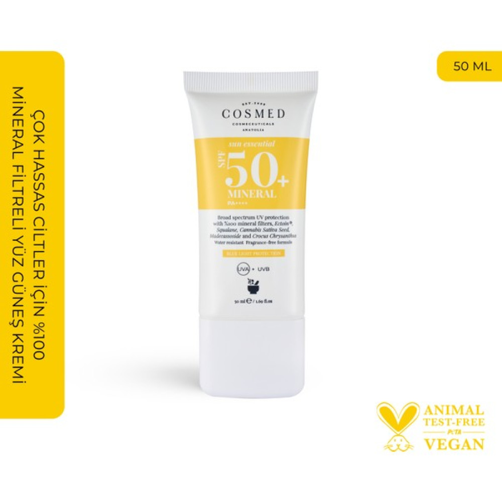 Cosmed Sun Essentıal - Mıneral Spf 50 Güneş Kremleri ve Losyonları Fiyatı