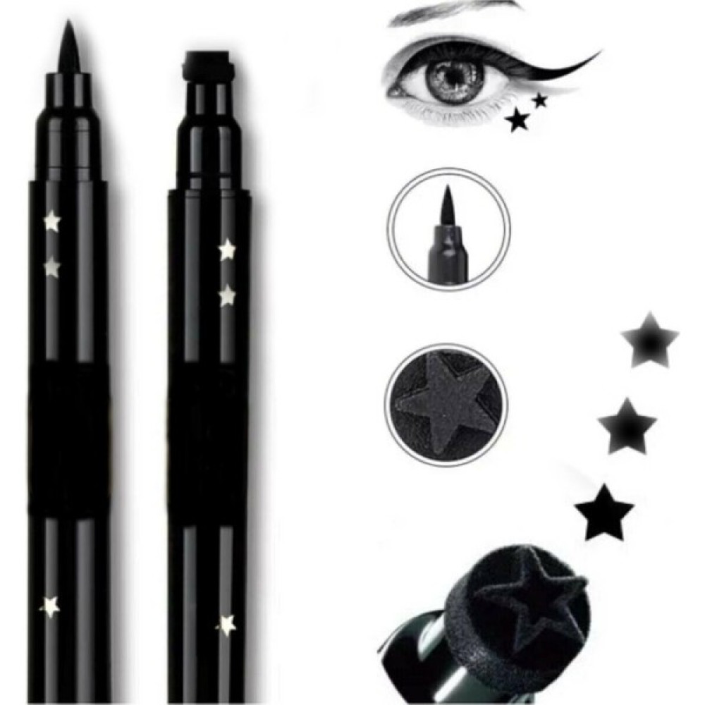 Cosmetichane Çift Taraflı Yıldız Desenli Kalem Eyeliner Eyeliner Fiyatı