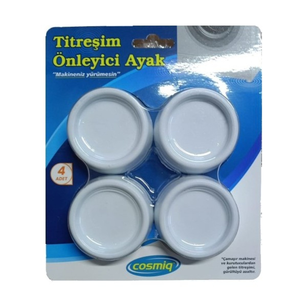 Cosmiq Titreşim Önleyici Ayak - 4 Adet - Beyaz Bebek Banyo-Tuvalet Fiyatı
