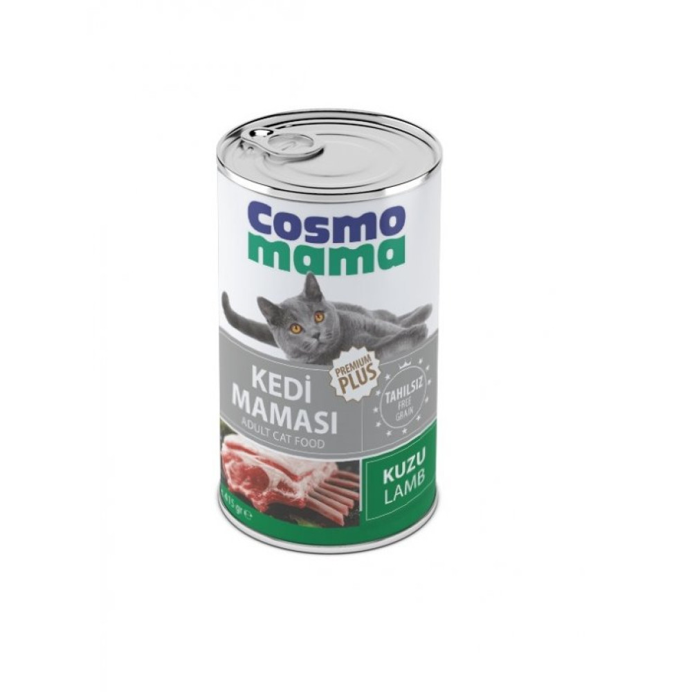 Cosmo Mama Premium Kedi Kuzu Etli Yetiskin Konserve Mama 24 Adet X 415 Gr 70 Etlı Pate Evcil Hayvan Ürünleri Fiyatı
