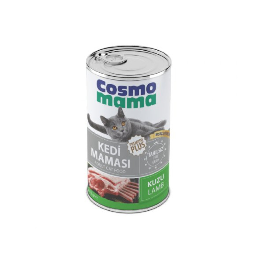 Cosmo Mama Premium Kedi Kuzu Etli Yetiskin Konserve Mamasi 24 Adet X 415 Gr 70 Etlı Pate Evcil Hayvan Ürünleri Fiyatı