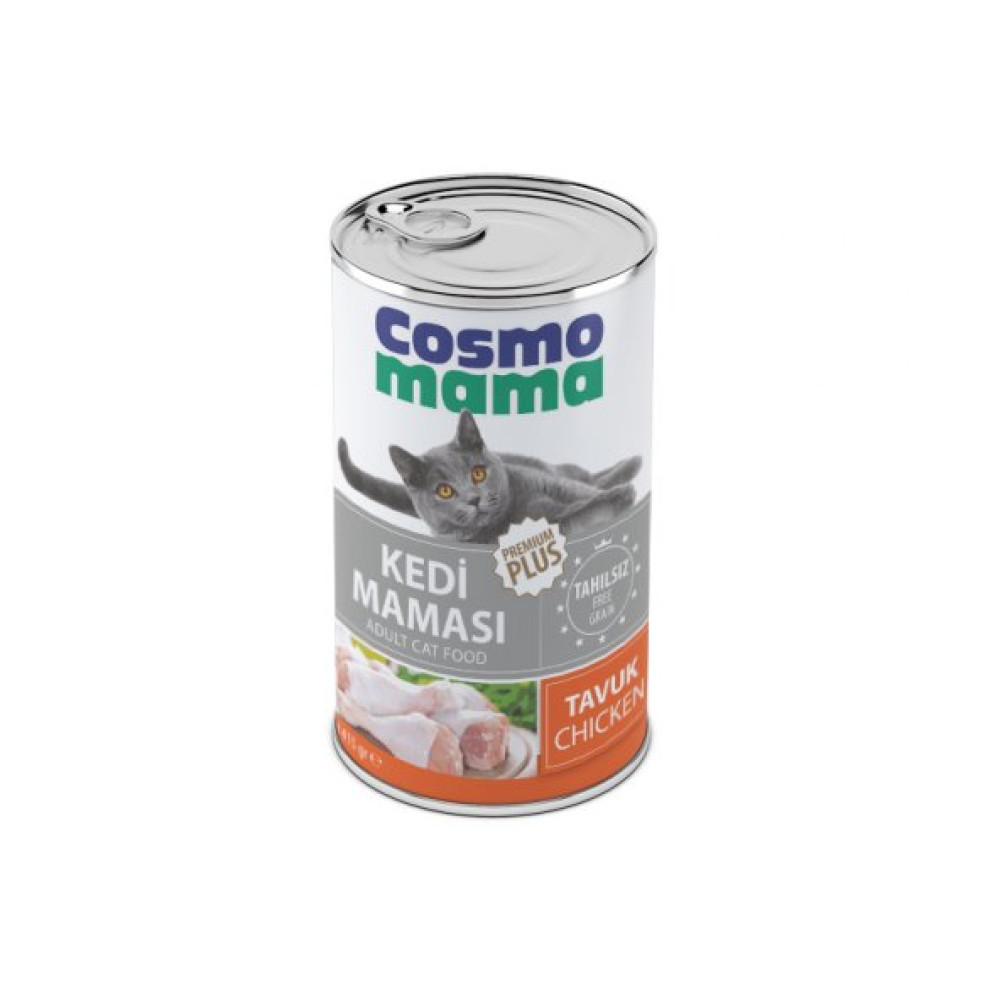 Cosmo Mama Premium Kedi Tavuk Etli Yetiskin Konserve Mamasi 24 Adet X 415 Gr 70 Etlı Pate Evcil Hayvan Ürünleri Fiyatı