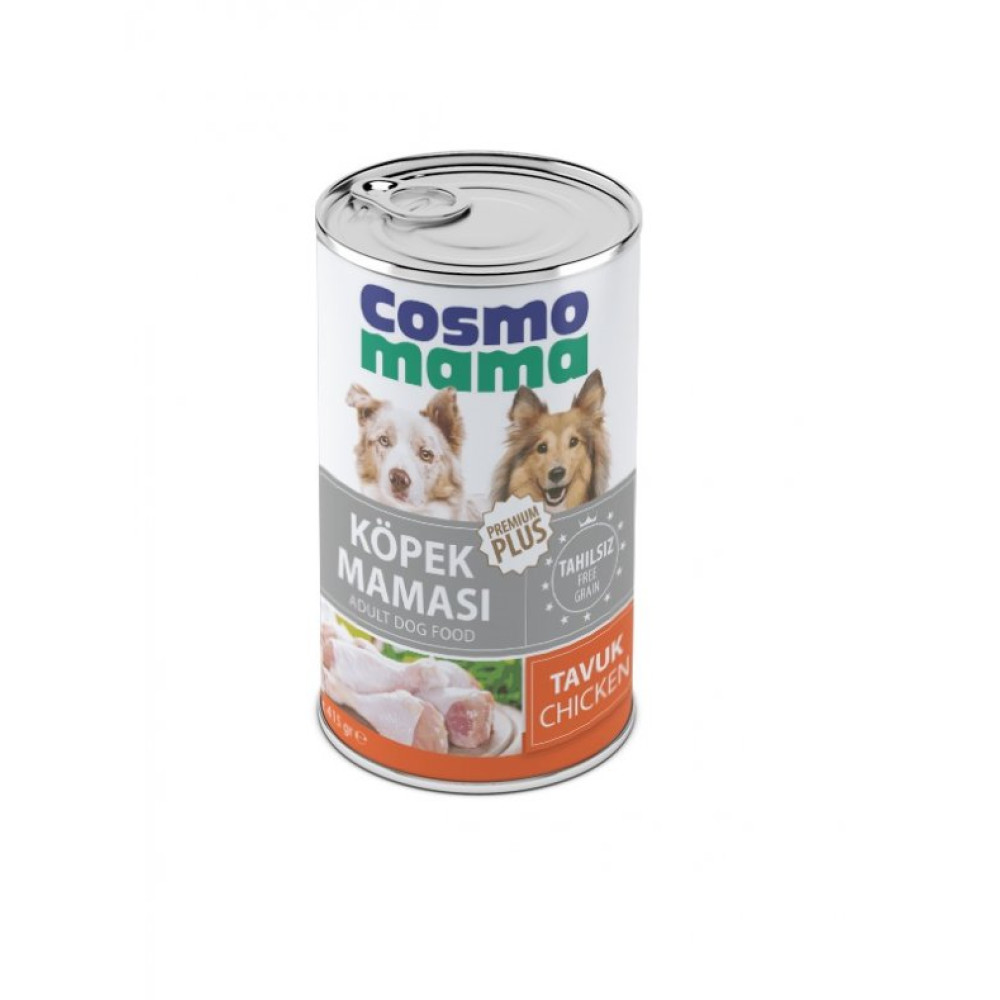 Cosmo Mama Premium Kopek Tavuk Etli Yetiskin Konserve Mamasi 24 Adet X 415 Gr 70 Etlı Pate Evcil Hayvan Ürünleri Fiyatı