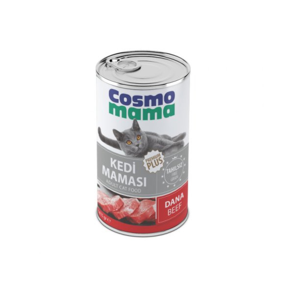 Cosmo Mama Yetiskin Kedi Dana Etli Konserve Mamasi 24 Adet X 415 Gr 70 Etlı Pate Evcil Hayvan Ürünleri Fiyatı