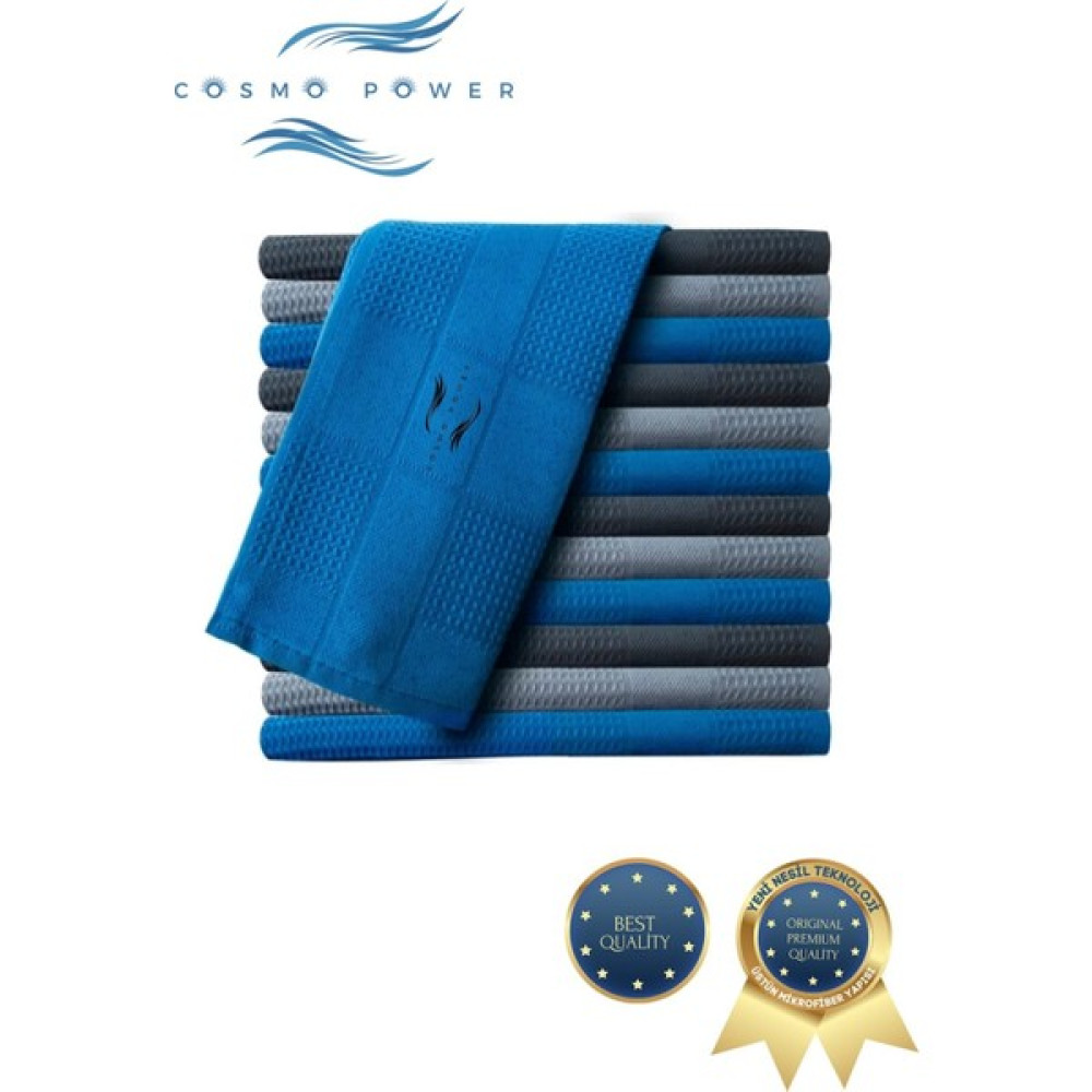 Cosmo Power Mikrofiber Bez Sihirli 3 Adet 43×68''cm Mutfak Cam Ayna Bezi Temizlik Malzemeleri Fiyatı