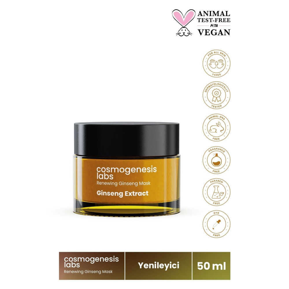 Cosmogenesis Labs Yenileyici Cilt Bariyeri Koruma Ve Çizgi Görünüm Düzenleme Etkili Ginseng Yüz Maskesi Krem 50ml Cilt ve Yüz Bakımı Fiyatı