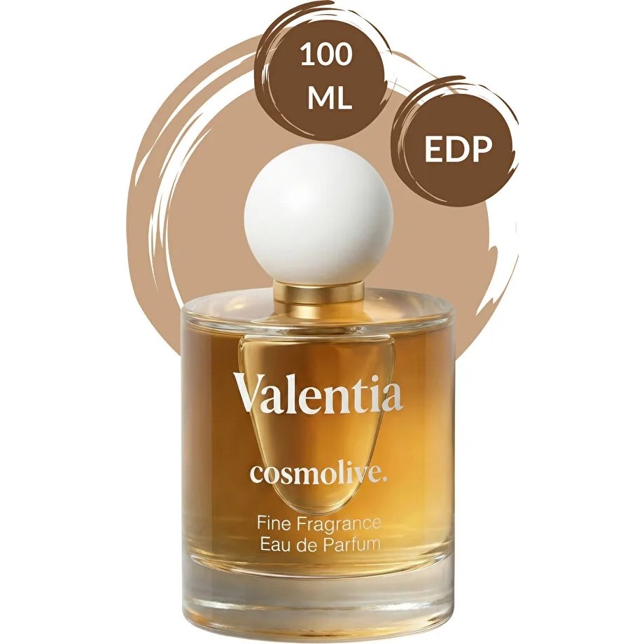 Cosmolive Goddess Valentia Kadın Parfüm 100 ml Kalıcı Vanilya Koku EDP Tasarım Parfüm Parfümler Fiyatı