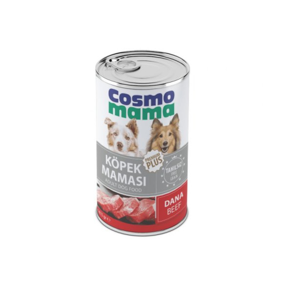 Cosmomama Premium Kopek Dana Etli Yetiskin Yuksek Enerji Konserve Mamasi 24 Adet X 415 Gr 70 Etlı Pate Evcil Hayvan Ürünleri Fiyatı