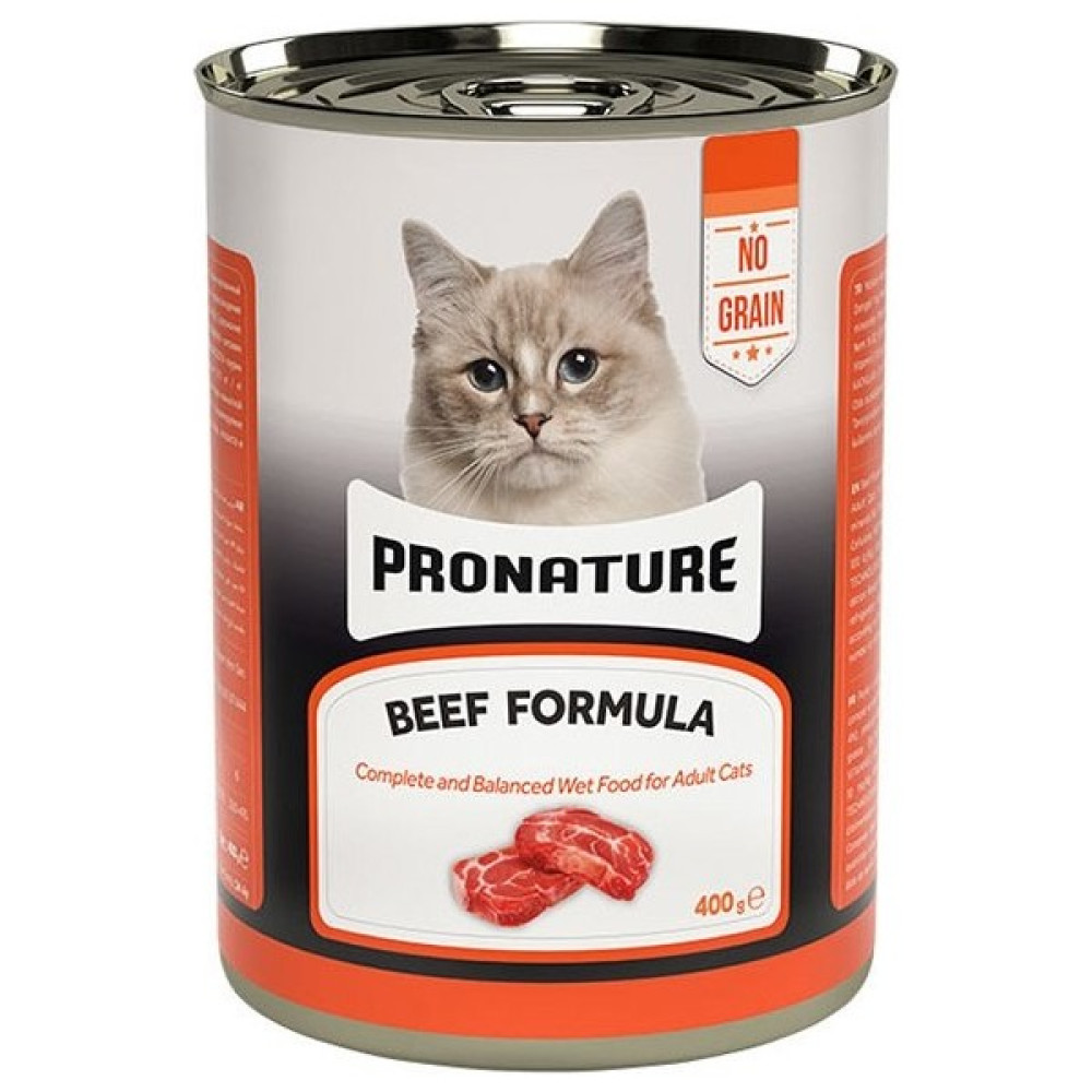 Cosmopol Store Pronature Tahılsız Sığır Etli Ezme Yetişkin Kedi Konservesi 400 gr Evcil Hayvan Ürünleri Fiyatı
