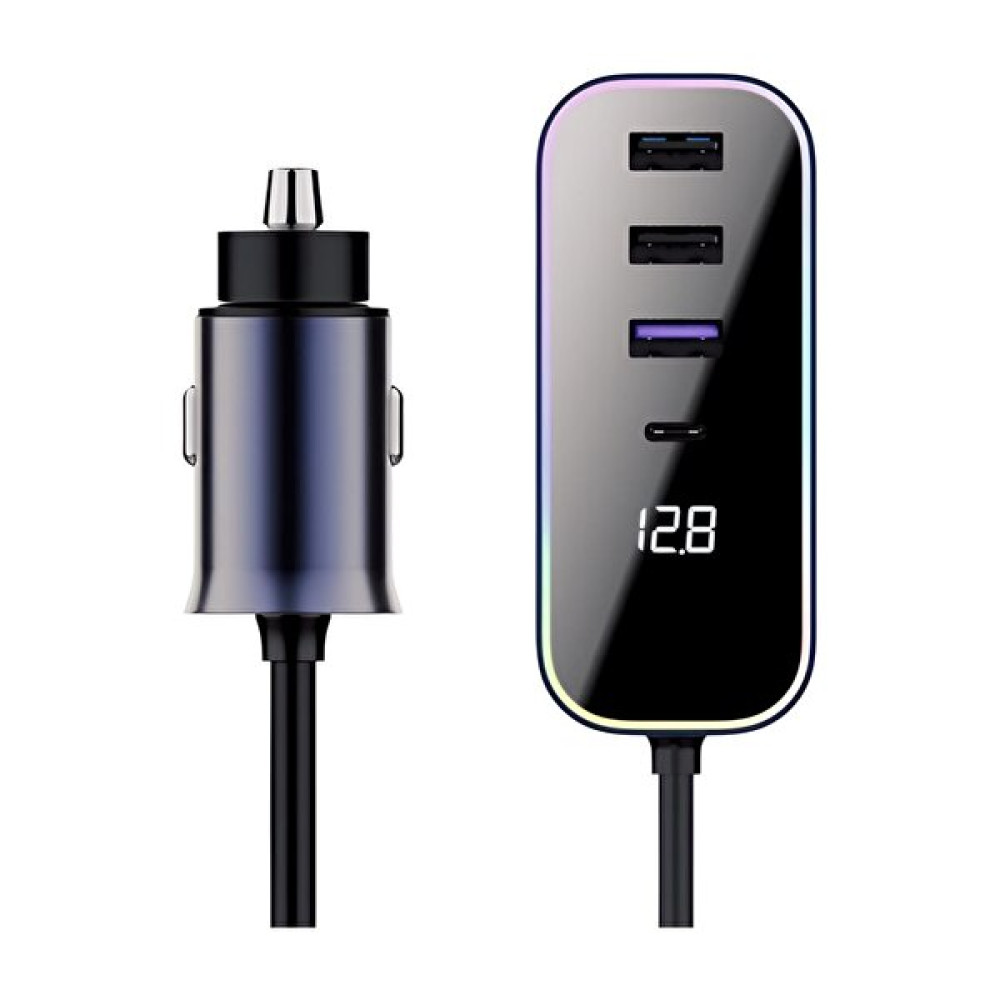 Cosmostech 105 W 5 Portlu Fast Type-C 4 USB Süper Hızlı Araba Çakmak Şarj Cihazı Cep Telefonu Şarj Cihazı Fiyatı
