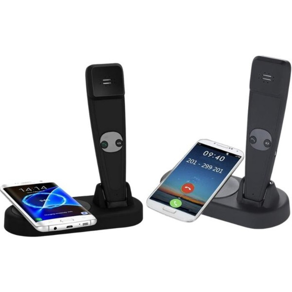 Cosmostech Kablosuz Şarj Cihazı Standı / Kablosuz ve USB ile Şarj Edilebilir Masa Üstü Şık Şarj Standı Cep Telefonu Şarj Cihazı Fiyatı