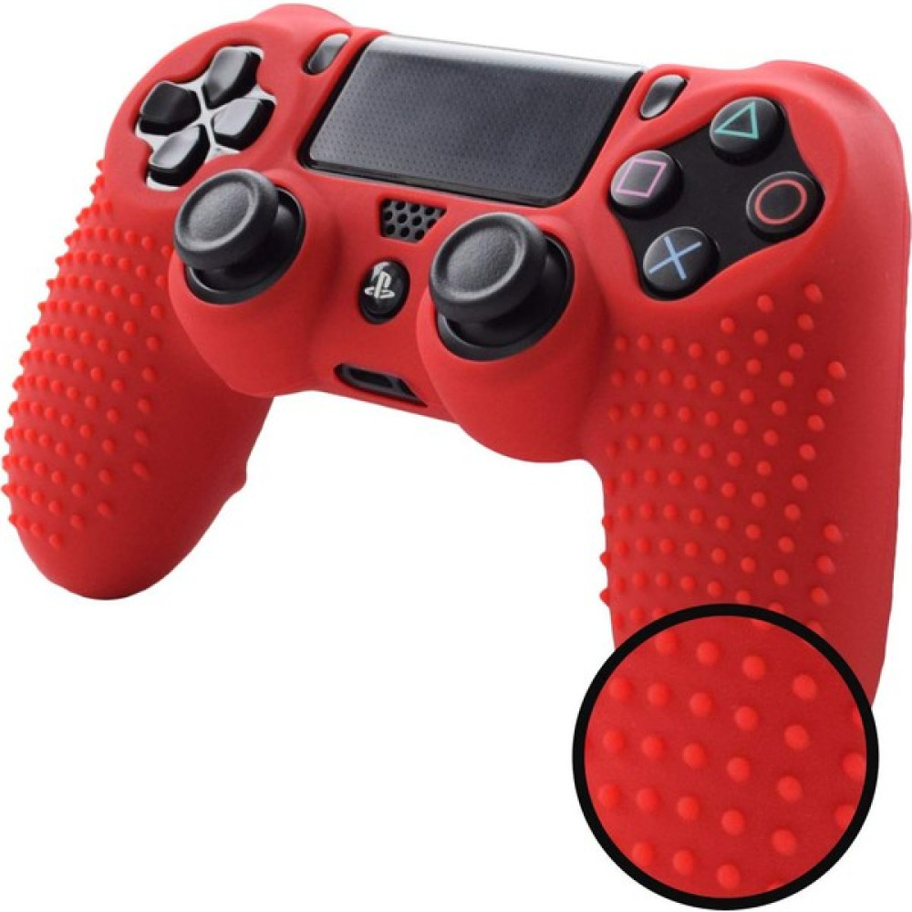 Cosmostech Playstation 4 Ps4 Dualshock 4 Oyun Kolu Joystick Silikon Koruyucu Kılıf Kırmızı PlayStation 4 PS4 Oyunları Fiyatı