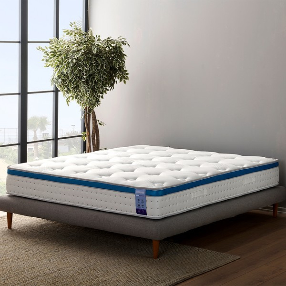 Cossbed Cool Balance Viscojel Soğutucu Etkili 5 Bölgeli Paket Yaylı Orta Sert Yatak - 90 x 190 cm Yatak Fiyatı