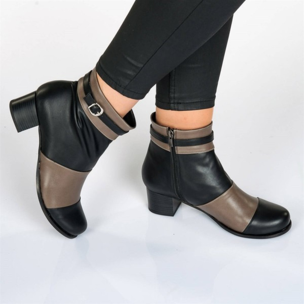Costo Shoes 17001 Siyah Vizon Büyük Numara Kadın Ayakkabı Kadın Botları Fiyatı