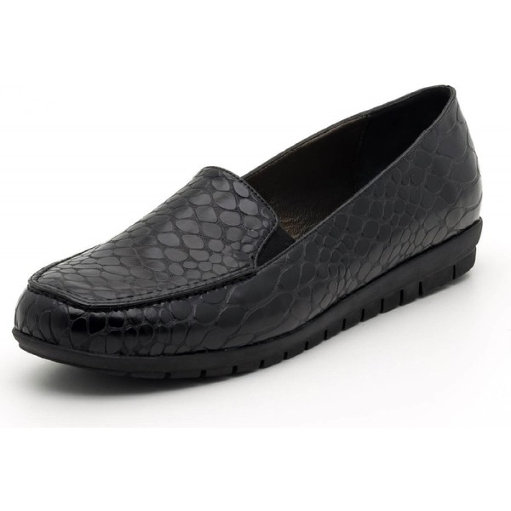 Costo Shoes 200592 Siyah Timsah Baski Büyük Numara Bayan Ayakkabı Kadın Günlük Ayakkabıları Fiyatı