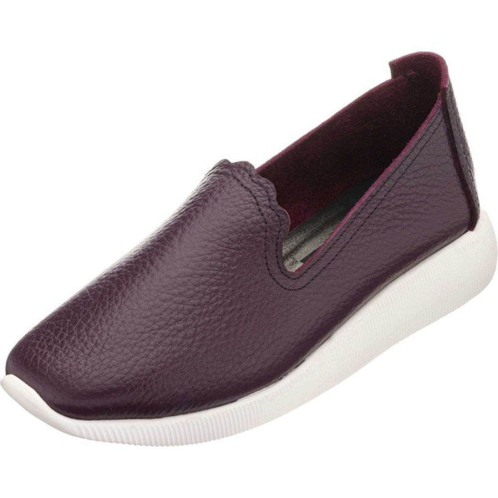 Costo Shoes 41-42-43-44 Numaralarda N0609 Bordo Soft Deri Çok Hafif Yumuşak Taban Büyük Numara Kadın Ayakkabı Kadın Günlük Ayakkabıları Fiyatı