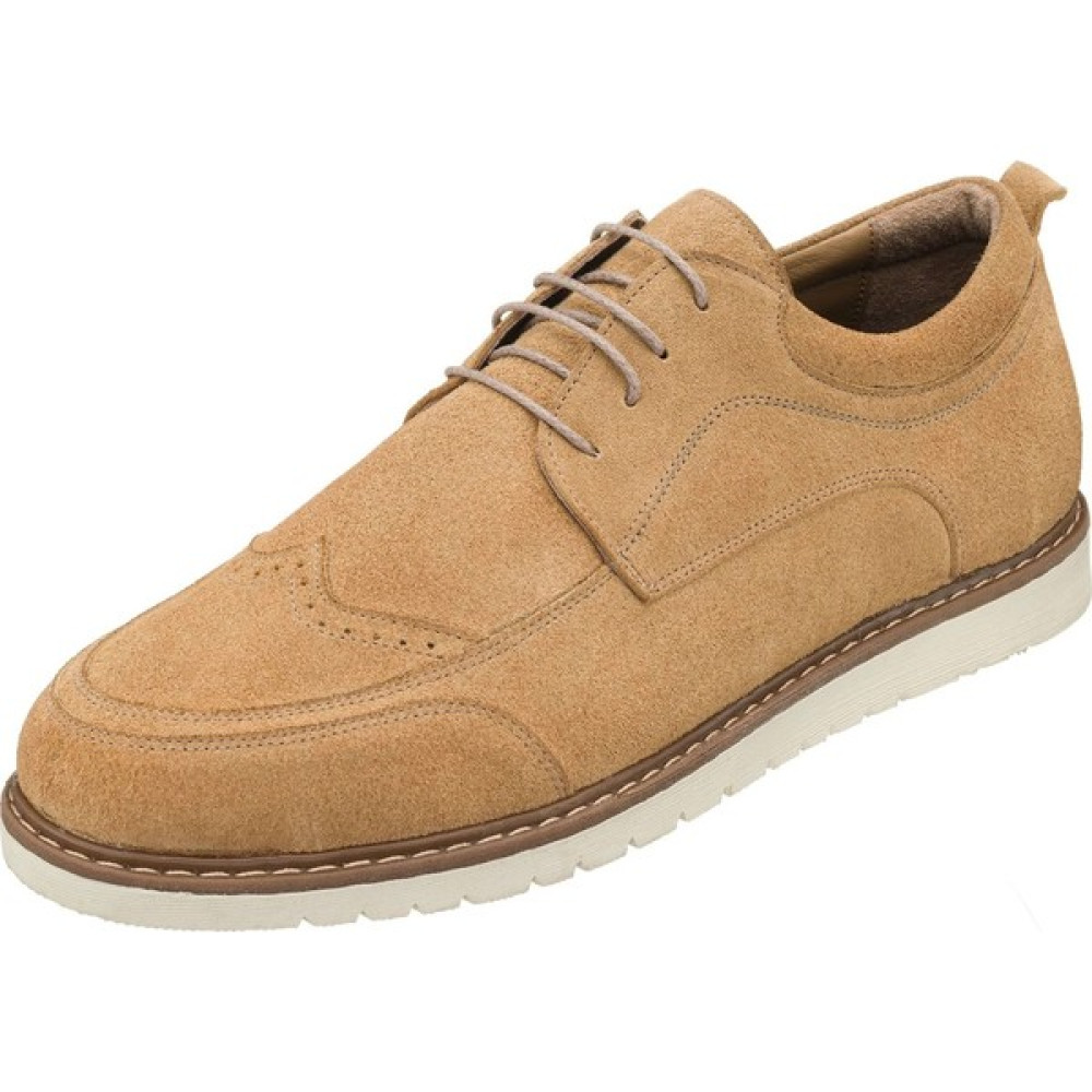 Costo Shoes 45 - 46 - 47 - 48 - 49 - 50 AB1386 Kum Süet Çift Katlı Termo Taban Büyük Numara Dana Derisi Rahat Geniş Kalıp Üst Kalite Erkek Spor Ay... Erkek Günlük Ayakkabıları Fiyatı