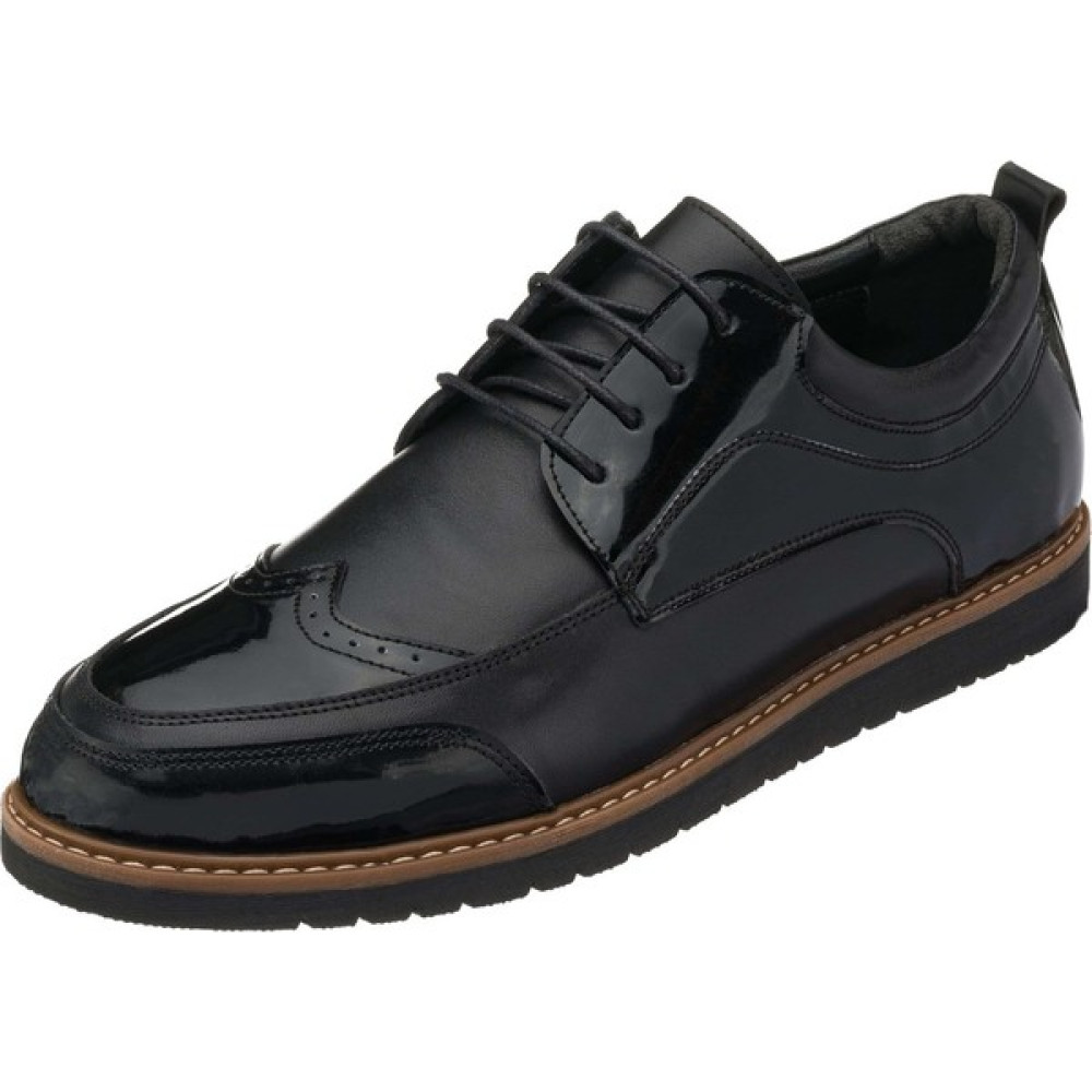 Costo Shoes 45 - 46 - 47 - 48 - 49 - 50 AB1386 Siyah Rugan Çift Katlı Termo Taban Büyük Numara Dana Derisi Rahat Geniş Kalıp Üst Kalite Erkek Spor... Erkek Günlük Ayakkabıları Fiyatı
