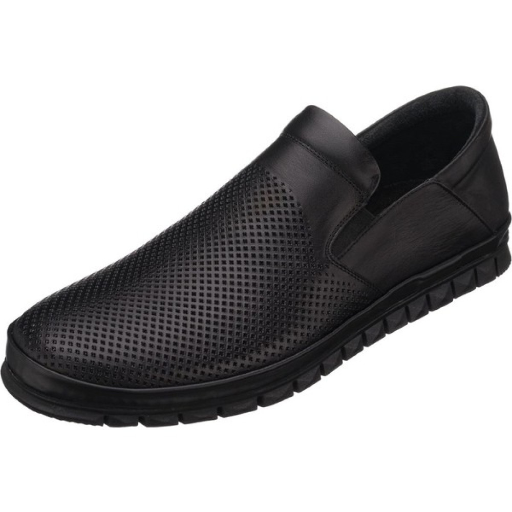 Costo Shoes AG1041-1 Siyah Deri Yazlık Büyük Numara Dana Derisi Rahat Geniş Kalıp Erkekr Ayakkabı Erkek Günlük Ayakkabıları Fiyatı